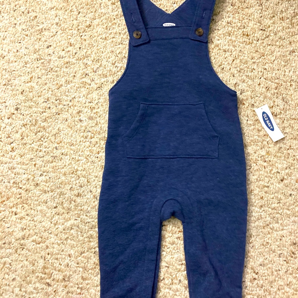 Baby boy blue overalls